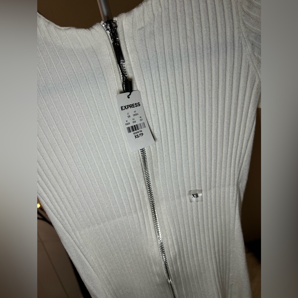 Express cardigan sweater 
Off White